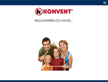 Tablet Screenshot of konvent.de
